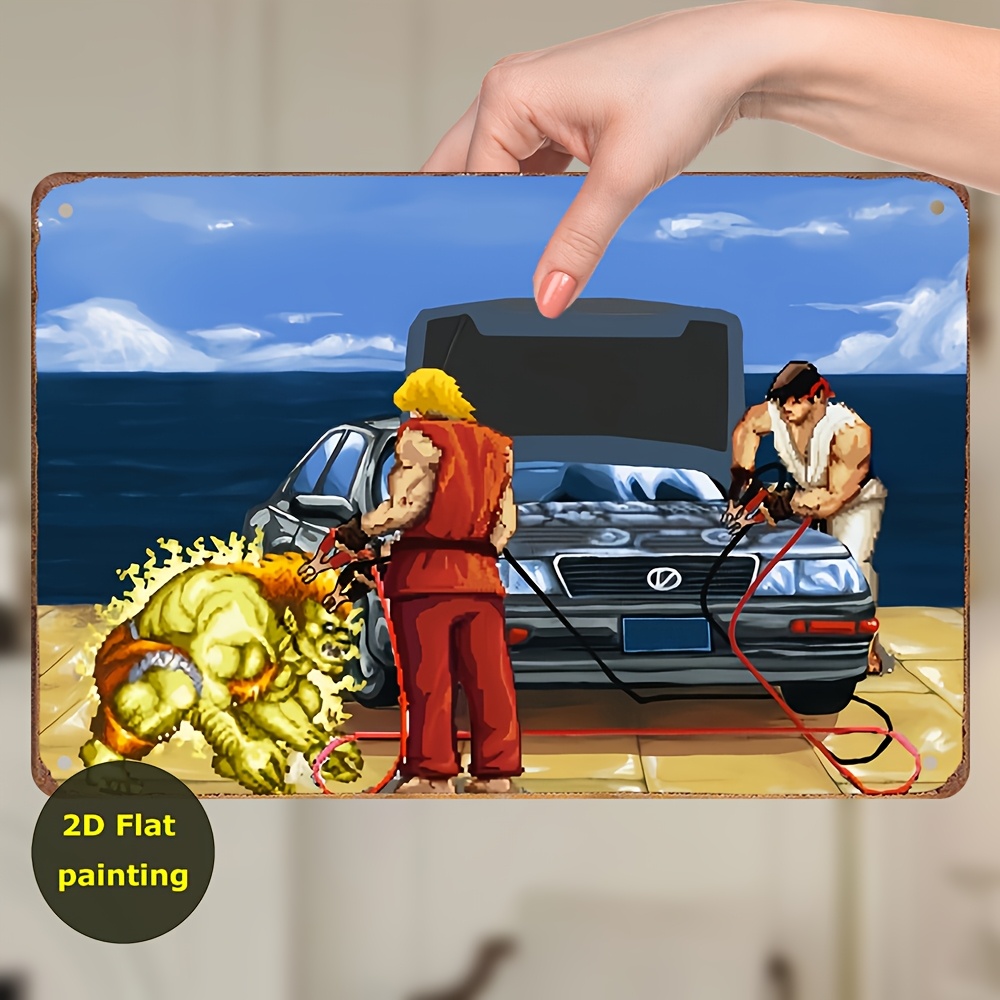 Arcade Games & Vending Llc Photos - 빈티지 철제 간판 포스터 봄 장식